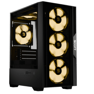 Boost Casing Enclosure Pro Series P100 with 3 ARGB Fans