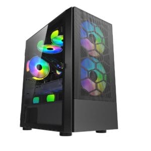 Thunder Casing Saber TGC 1008 With 3 RGB Fans